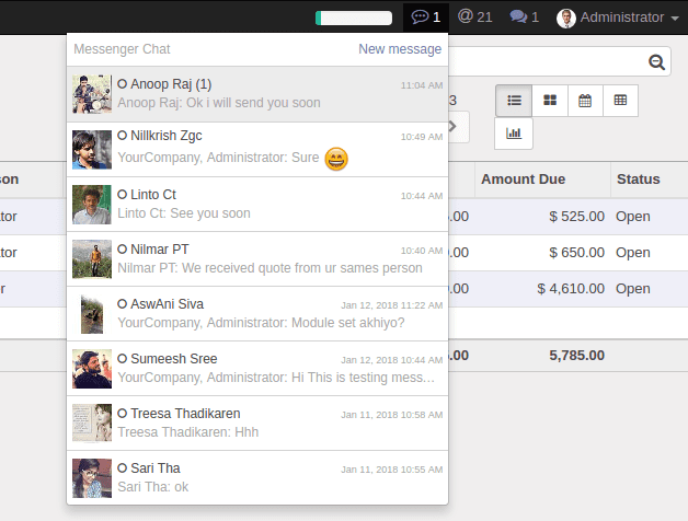Facebook-Messenger-Chat-In-ODOO-12-Cybrosys